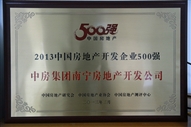 A4、2013中國房地產(chǎn)開發(fā)企業(yè)500強(qiáng)